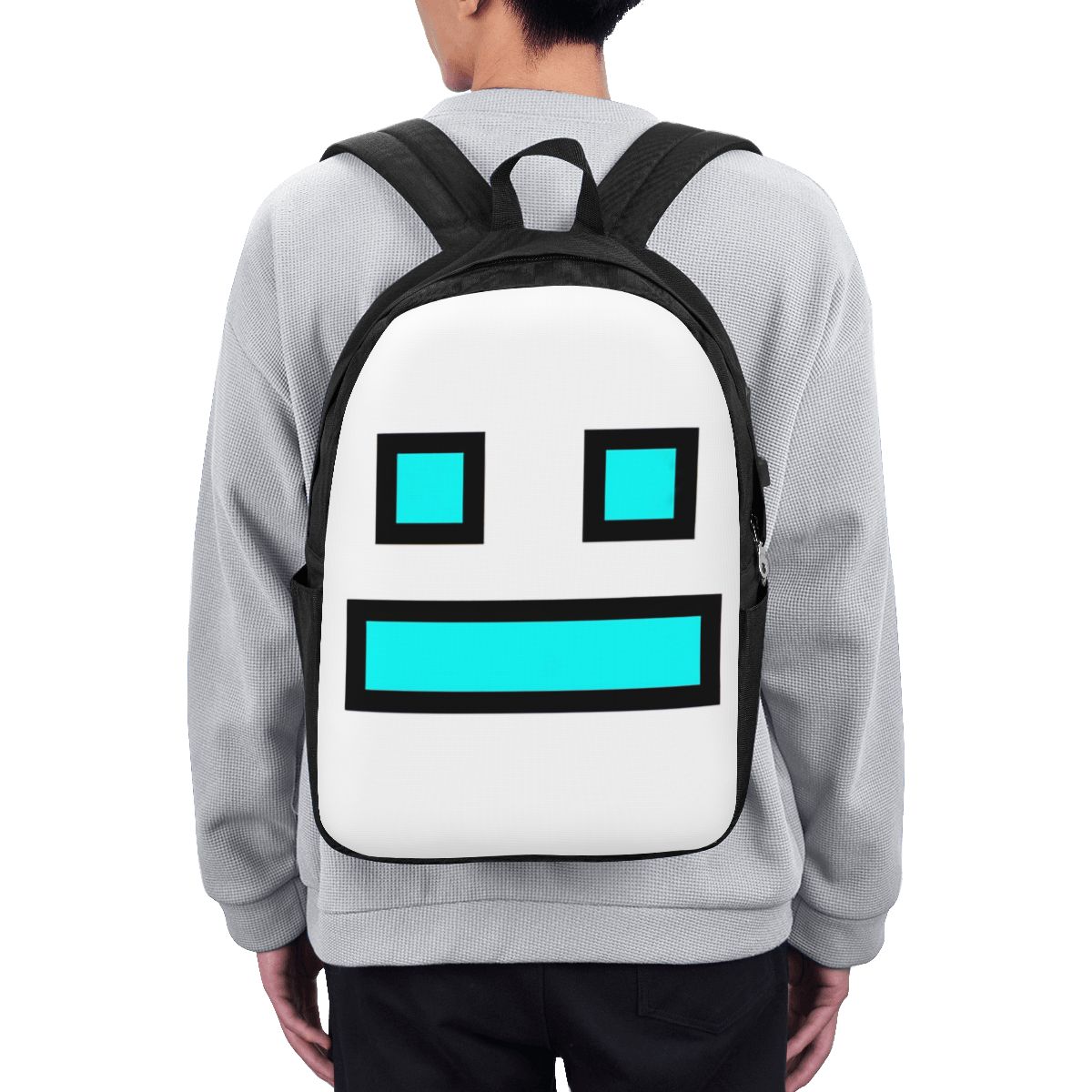 Video Games - Zaino per videogiochi Geometry Dash, borsa