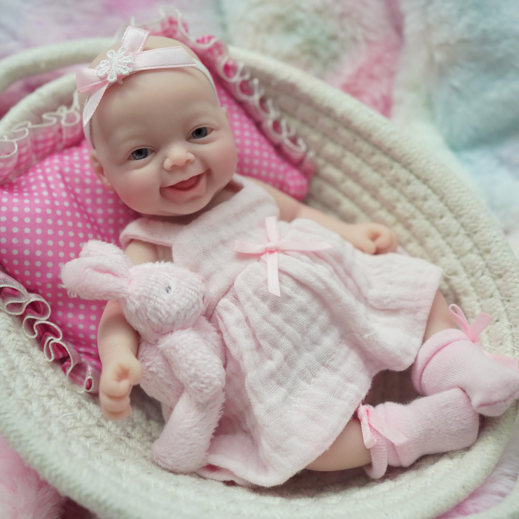 Reborn Baby Doll Silicone Realistic - Bambola Reborn in Silicone a Corpo