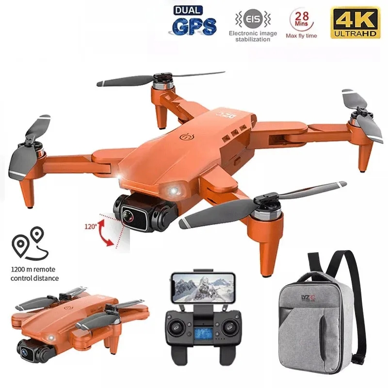 Fpv Brushless Rc Drone 4K - Drone L900 Pro 4K Professionale 5G
