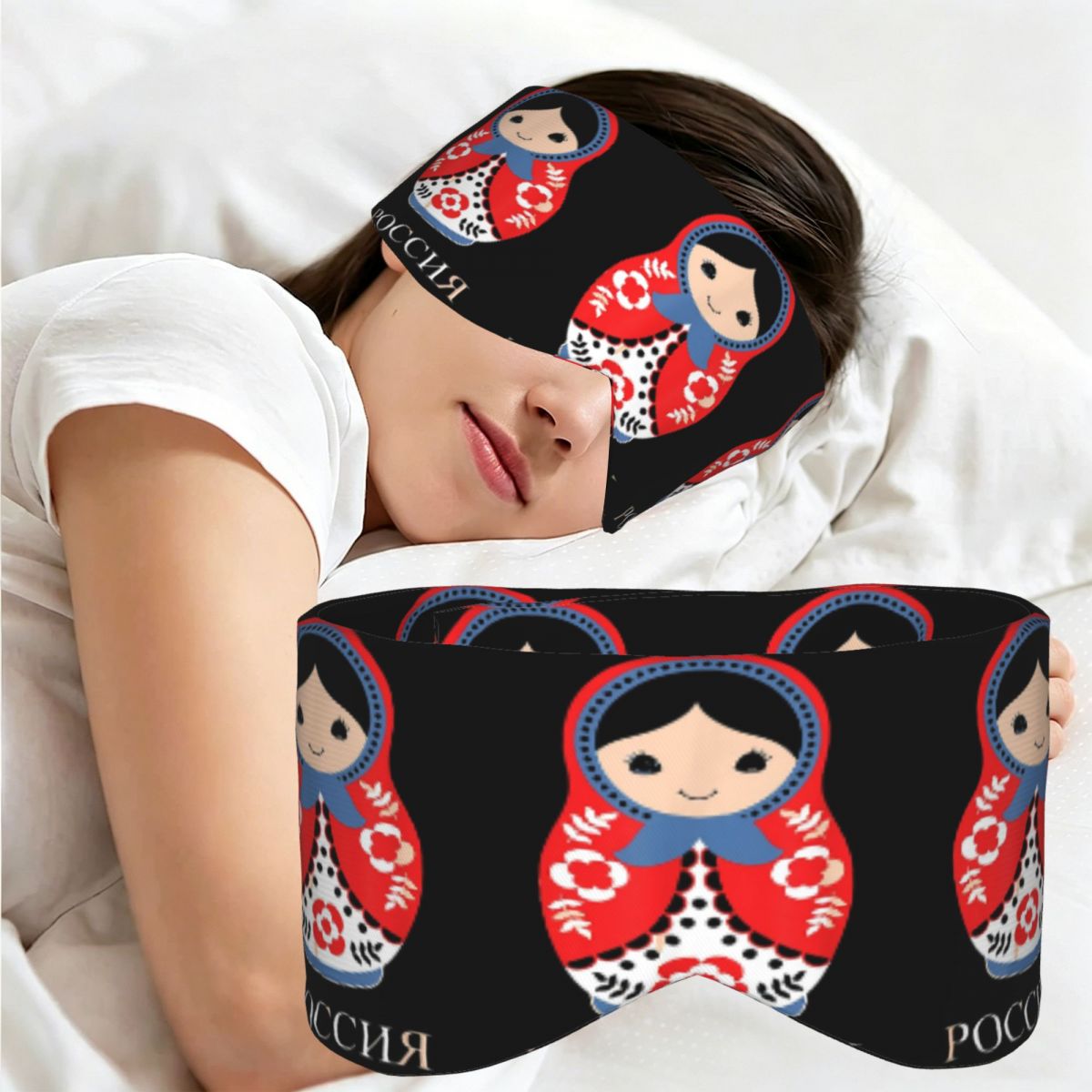Dolls - Maschera per dormire a forma di