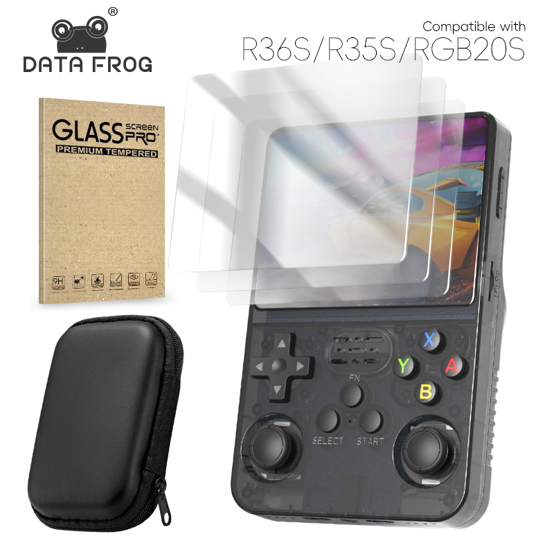 Retro Handheld Game Console R36S - DATA FROG R36S Protezione schermo Protezione