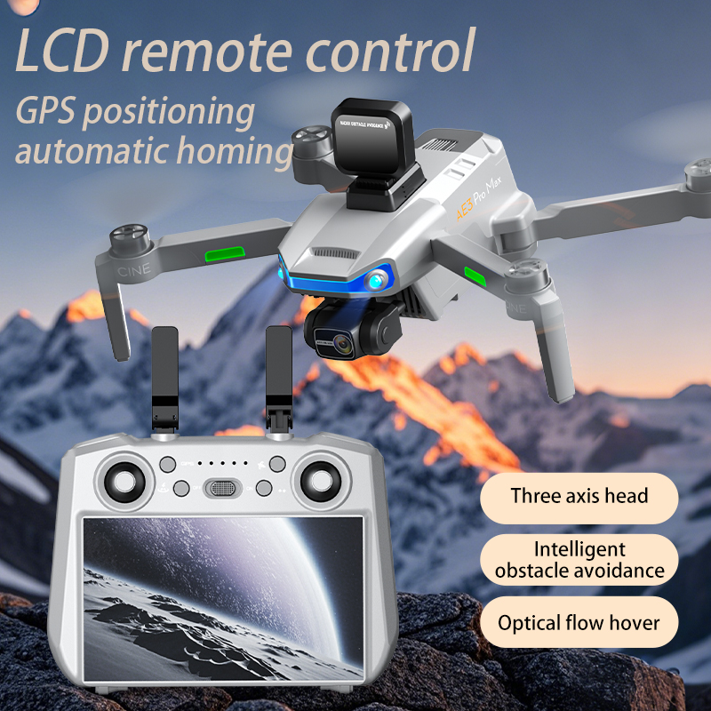 Fpv Brushless Rc Drone 4K - AE3 PRO Max NUOVO LCD SC