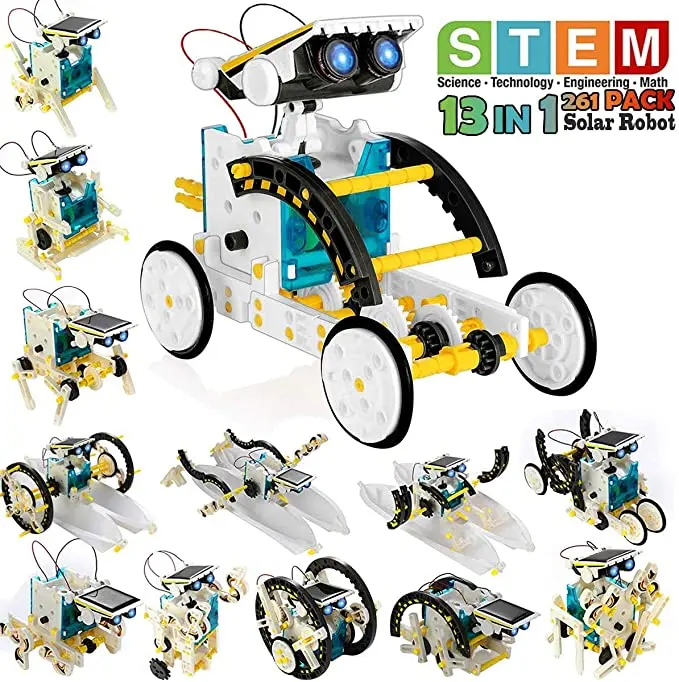 Stem Solar Robot Kit For Kids - STEM 13 in 1 Educazione Robot
