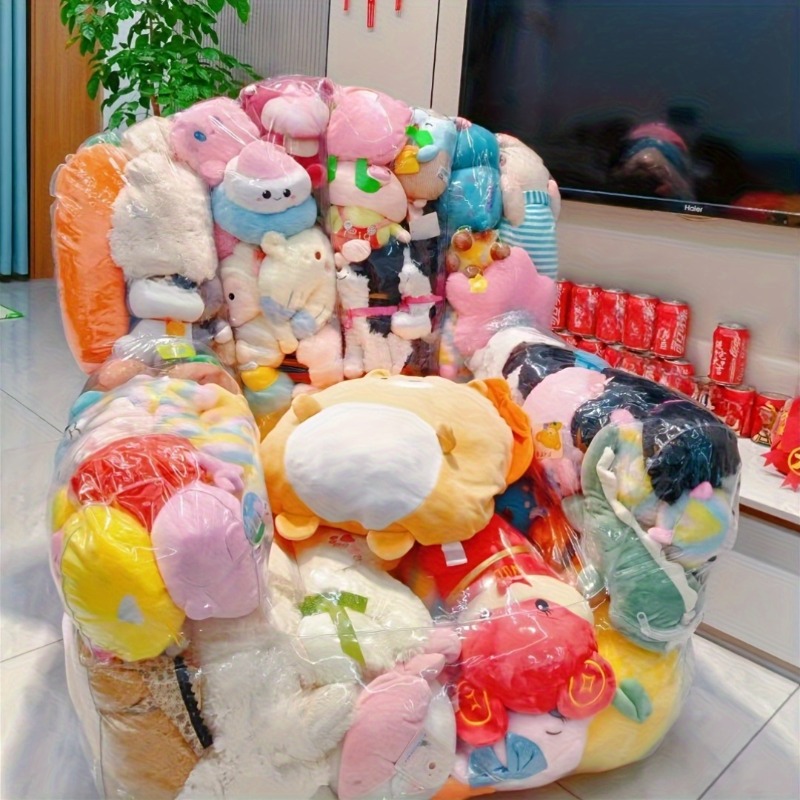 Dolls - Organizzatore per Giocattoli in PVC Trasparente