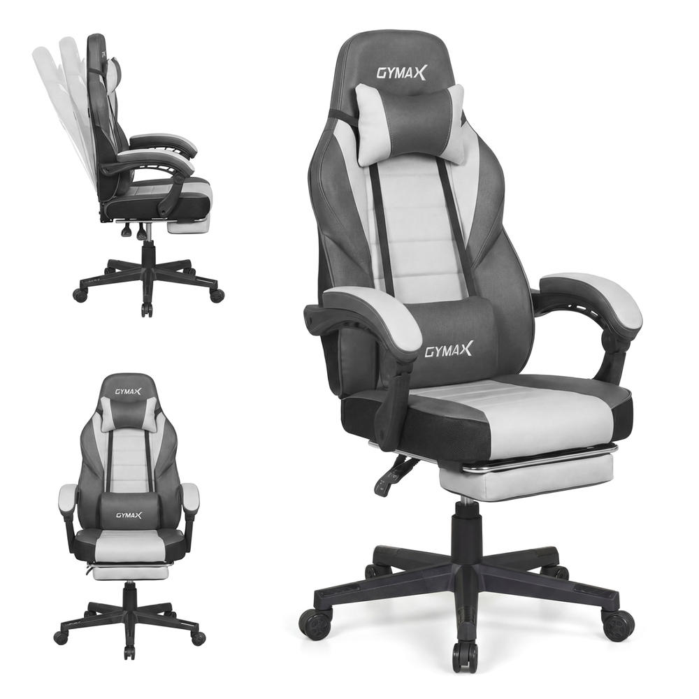 Video Games - Sedia Ergonomica per Videogiochi con Poggiatesta