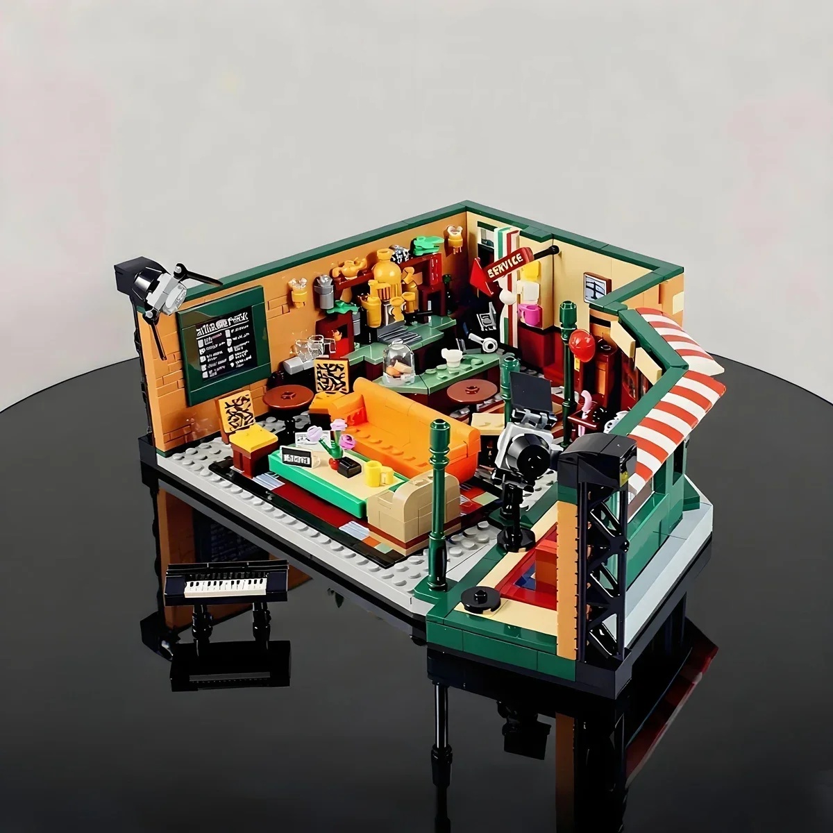 Building Blocks - Modello MOC-Streetview della Casa degli Amici,