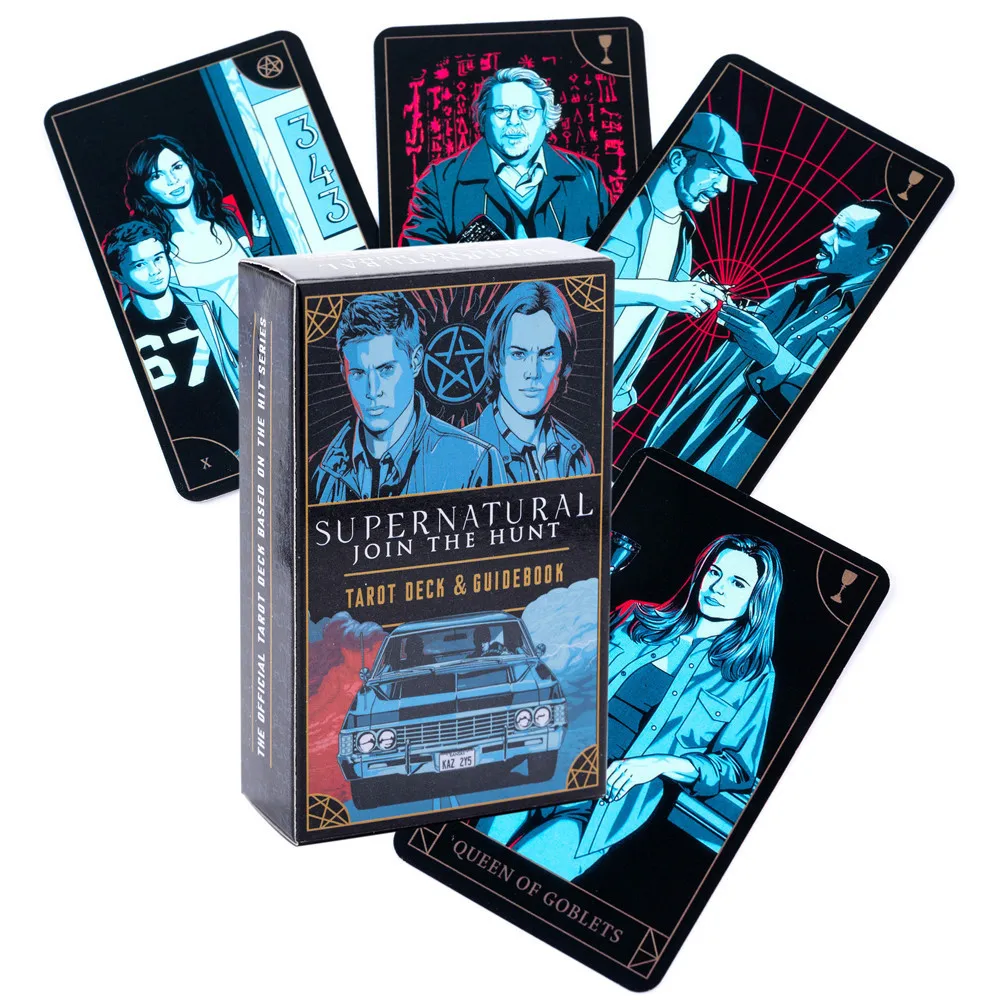 Tarot Cards Deck With Guidebook - Mazzo di tarocchi Supernatural e guida,