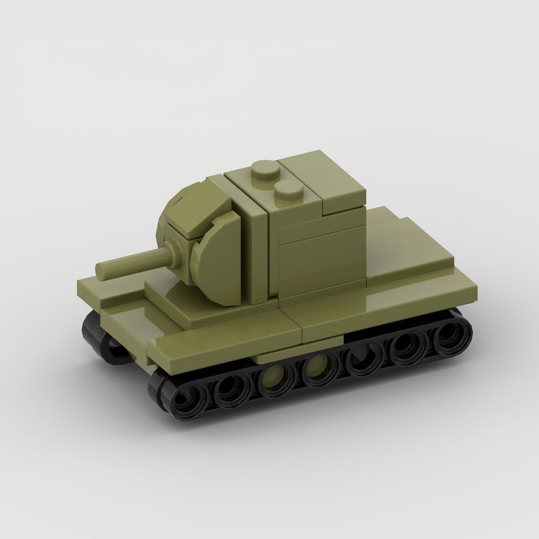 Lego Compatible Military Tank - Decorazione da Scrivania Veicolo Militare, Mini