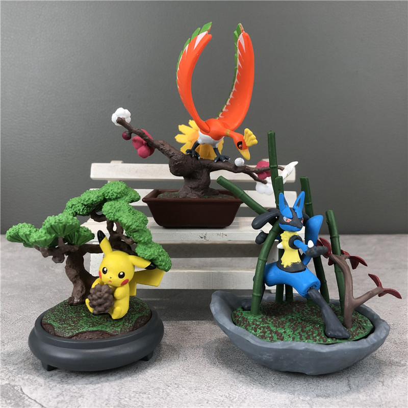 Anime Action Figure Blind Box - ReMent Collezione Pokemon Bonsai Blind Box