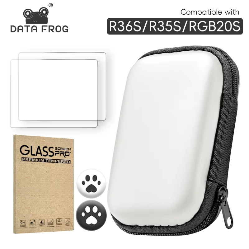 Retro Handheld Game Console R36S - DATA FROG Proteggi schermo in vetro