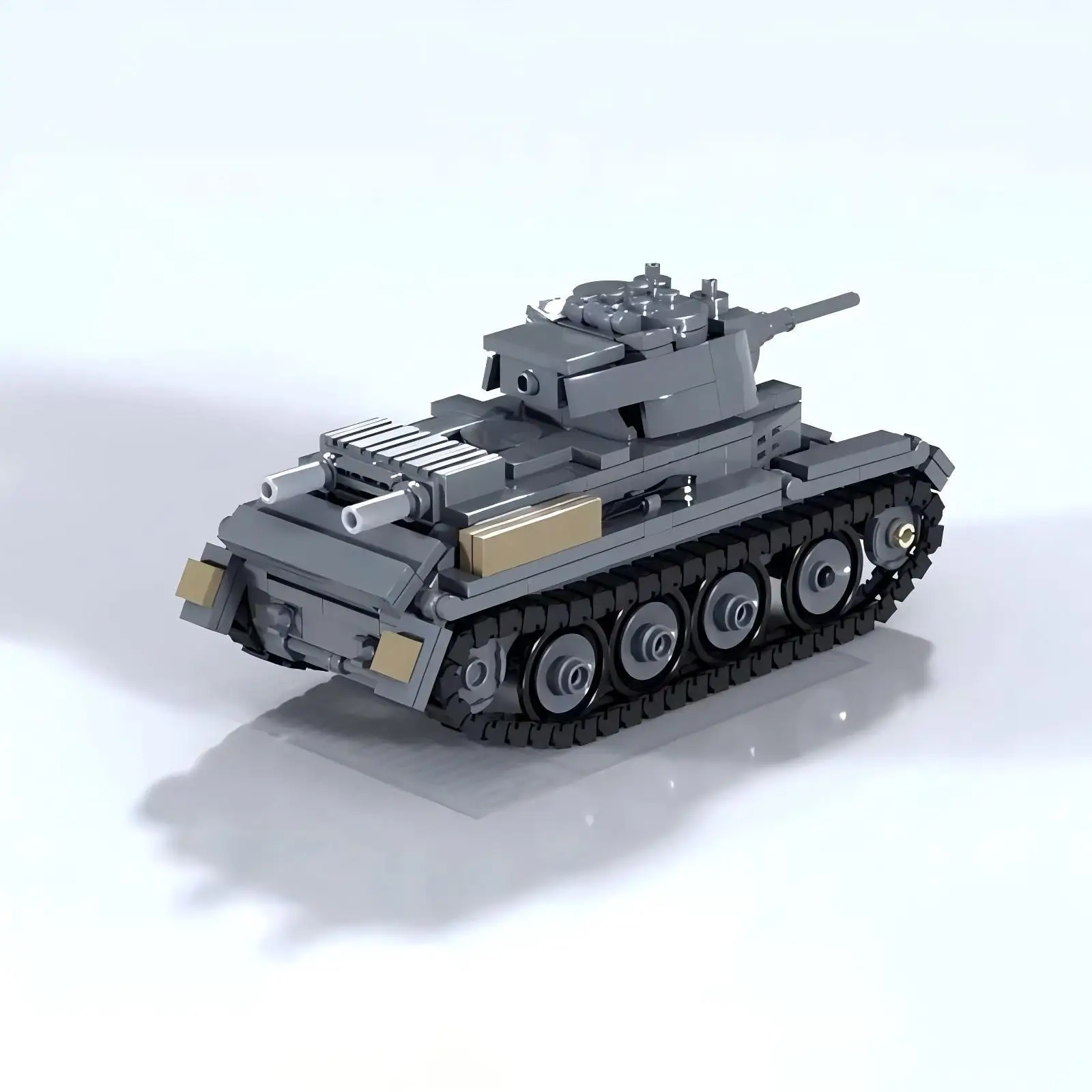 MOC Serie Militare Tracked Vei - Lego Compatible Military Tank recensione e prezzo