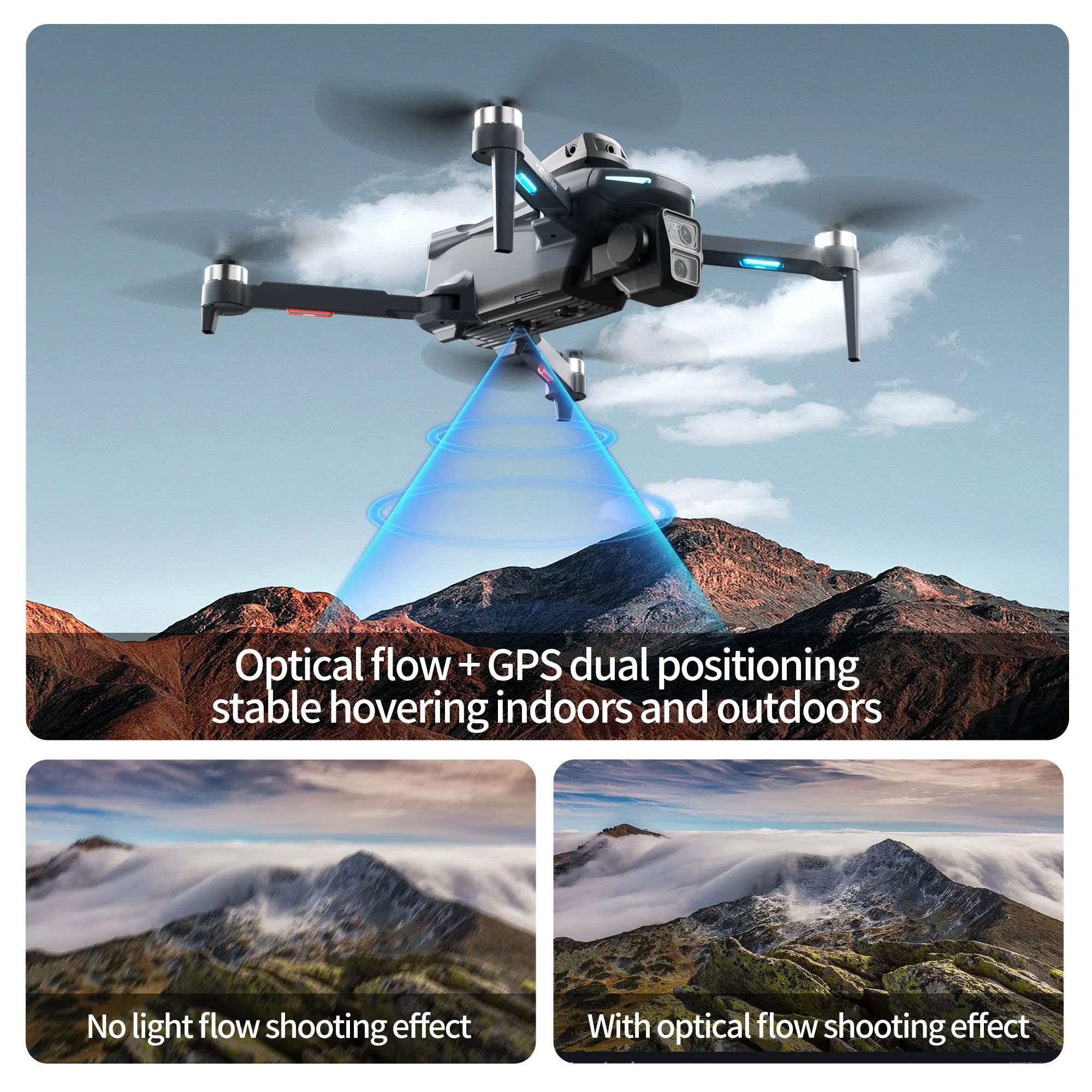 Drone Originale XT606 Professi - Fpv Brushless Rc Drone 4K recensione e prezzo