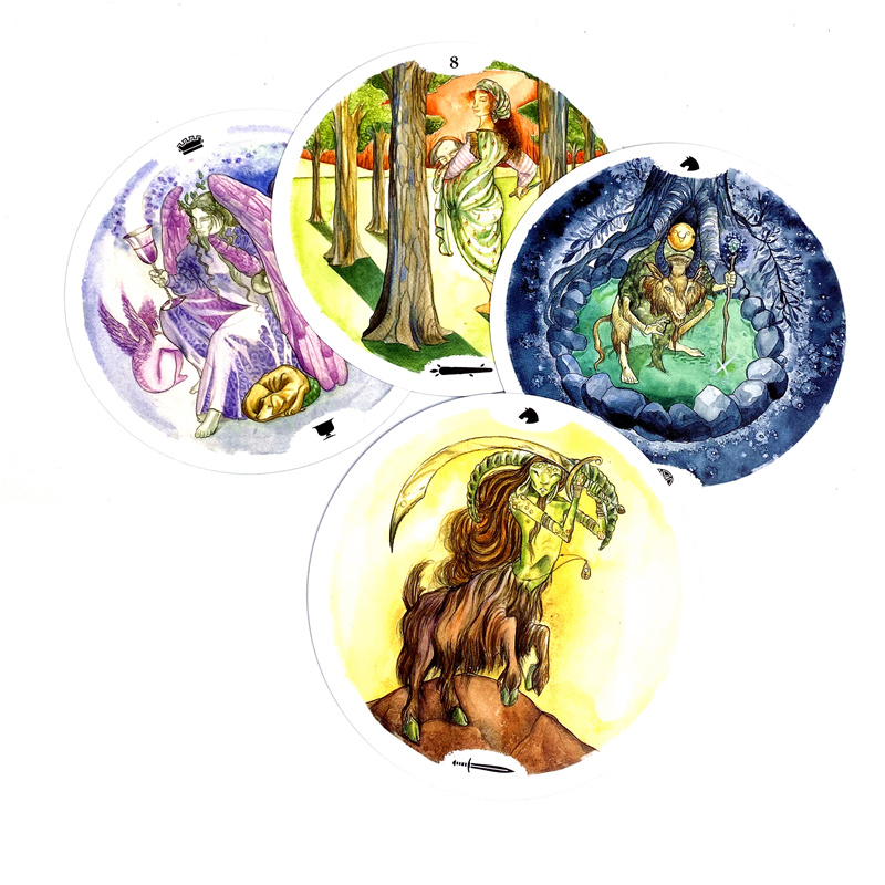 Nuovo stile Circle Of Life Tar - Tarot Cards Deck With Guidebook recensione e prezzo