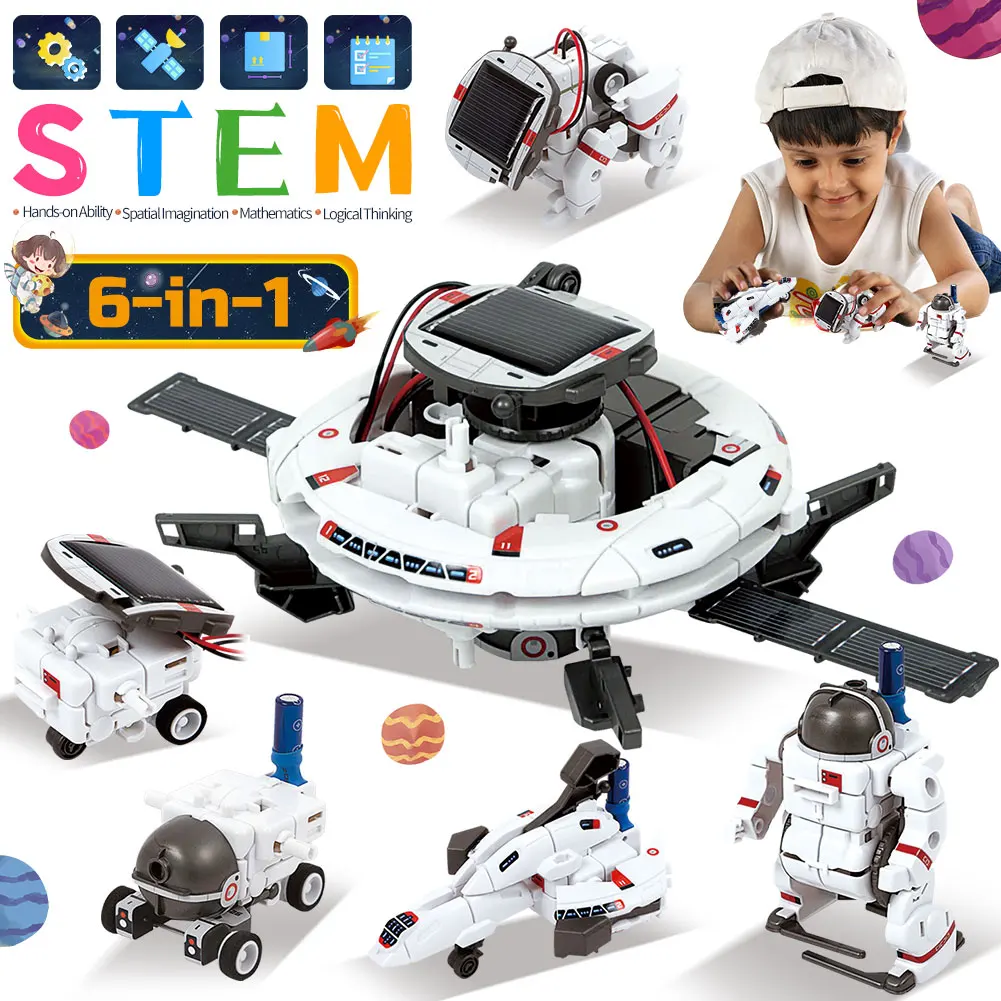 Kit di giocattoli Robot solari - Stem Solar Robot Kit For Kids recensione e prezzo
