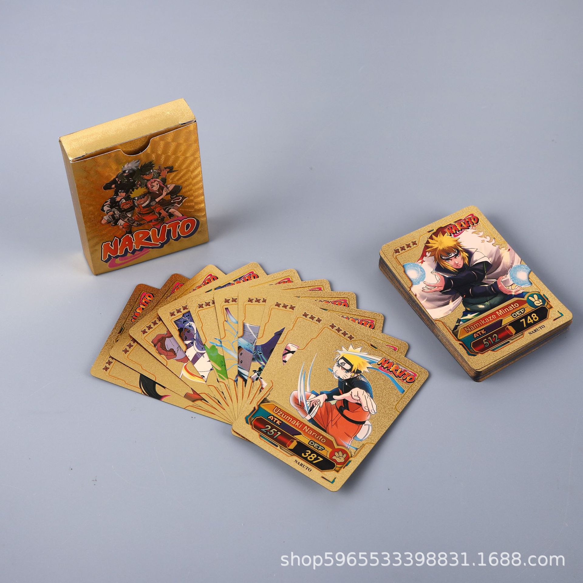 55 Carte Naruto Serie Oro Ingl - Board Games recensione e prezzo