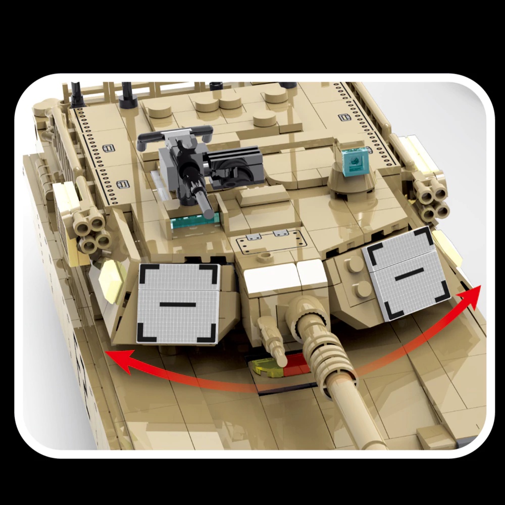 Set di Blocchi da Costruzione  - Lego Compatible Military Tank recensione e prezzo