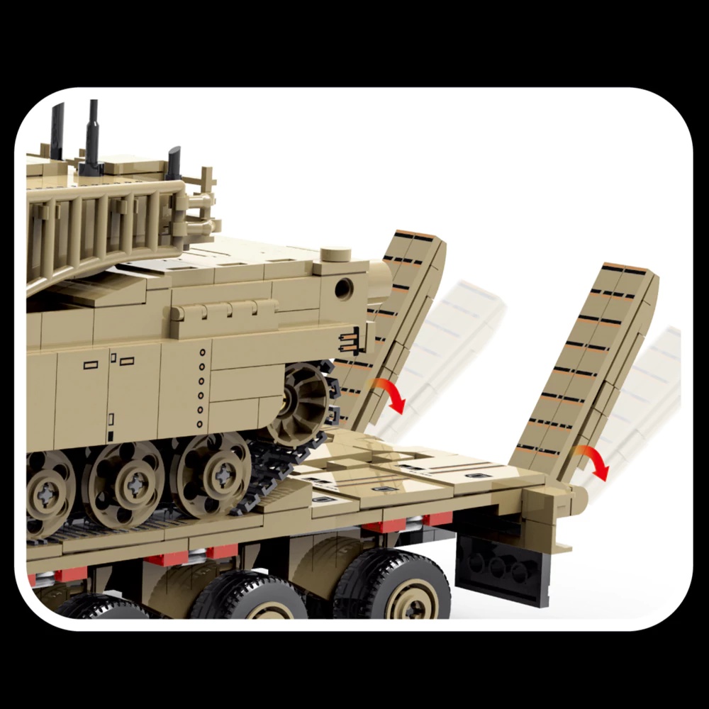 Set di Blocchi da Costruzione  - Lego Compatible Military Tank recensione e prezzo