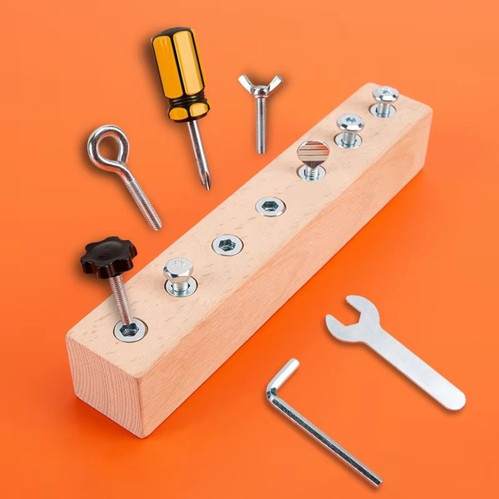 Nuova Tavola delle Attività Po - Montessori Wooden Busy Board Toddler recensione e prezzo