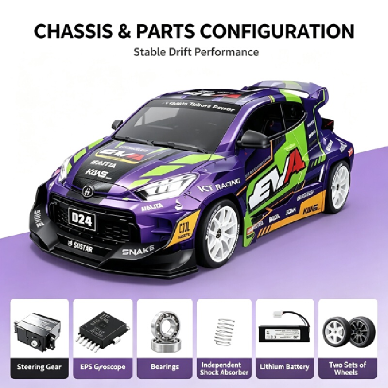 Hongxing Nuova D24 Auto RC da  - Rc Drift Car 1 24 Scale 4Wd recensione e prezzo