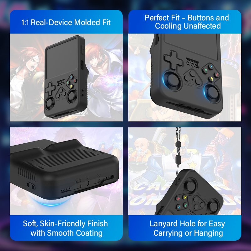 Custodia Protettiva in Silicon - Retro Handheld Game Console R36S recensione e prezzo