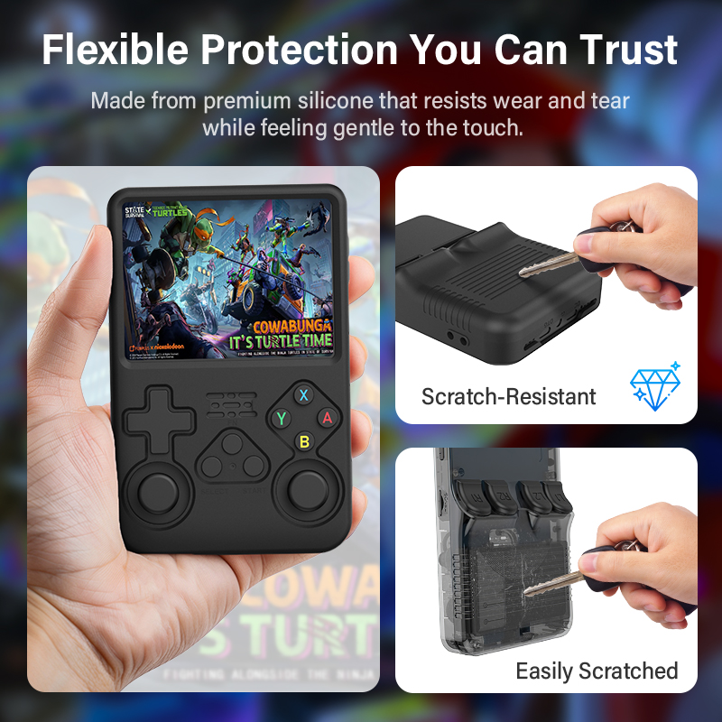 Custodia Protettiva in Silicon - Retro Handheld Game Console R36S recensione e prezzo