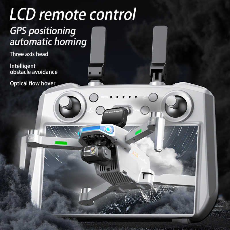 AE3 PRO Max NUOVO LCD SC GPS D - Fpv Brushless Rc Drone 4K recensione e prezzo