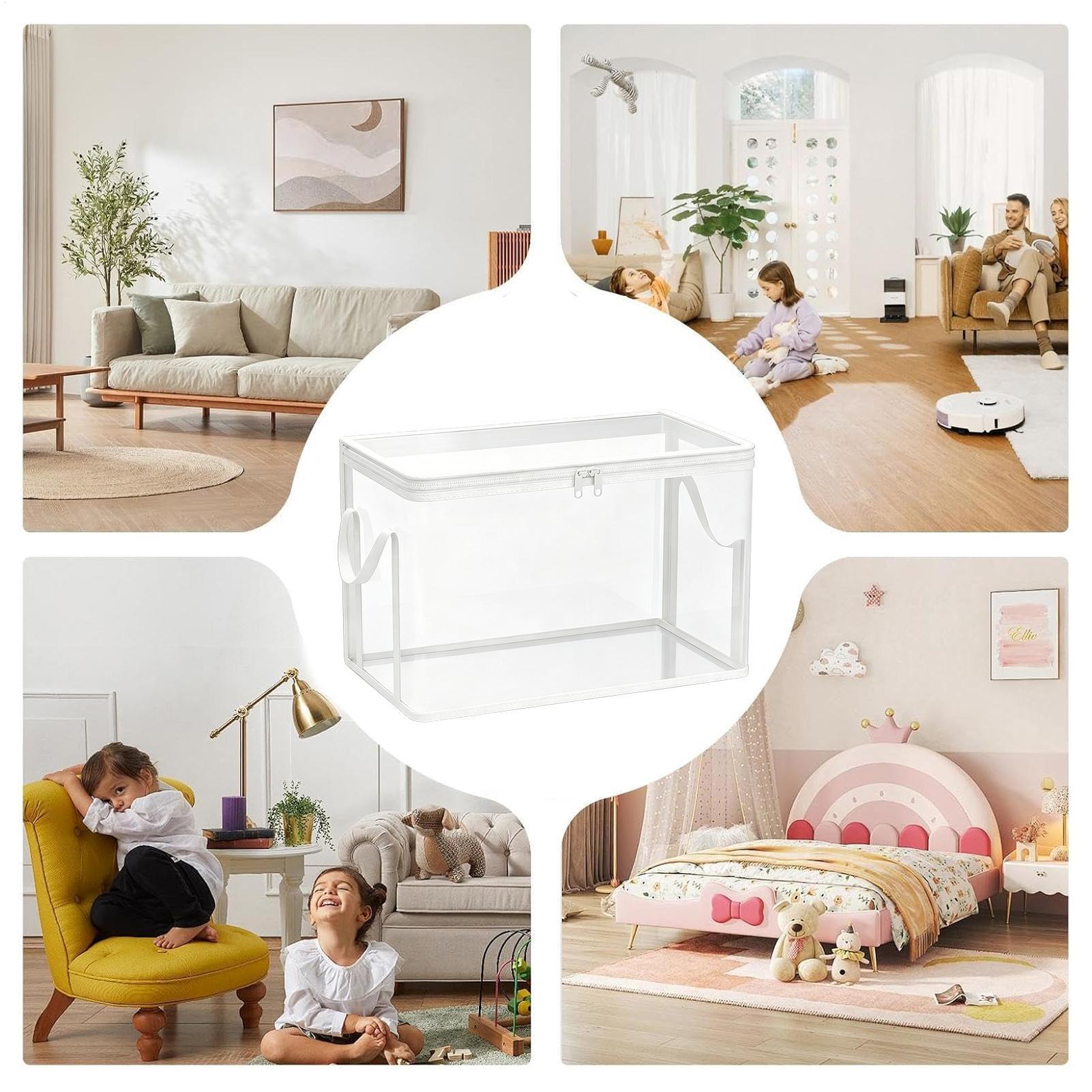 Borsa portaoggetti trasparente - Building Blocks recensione e prezzo