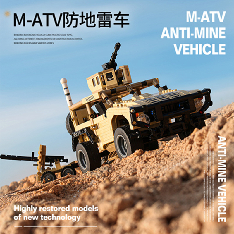 MOC Militare Hummer Building B - Lego Compatible Military Tank recensione e prezzo