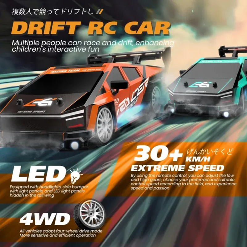 Auto telecomandata RC Drift 2. - Rc Drift Car 1 24 Scale 4Wd recensione e prezzo