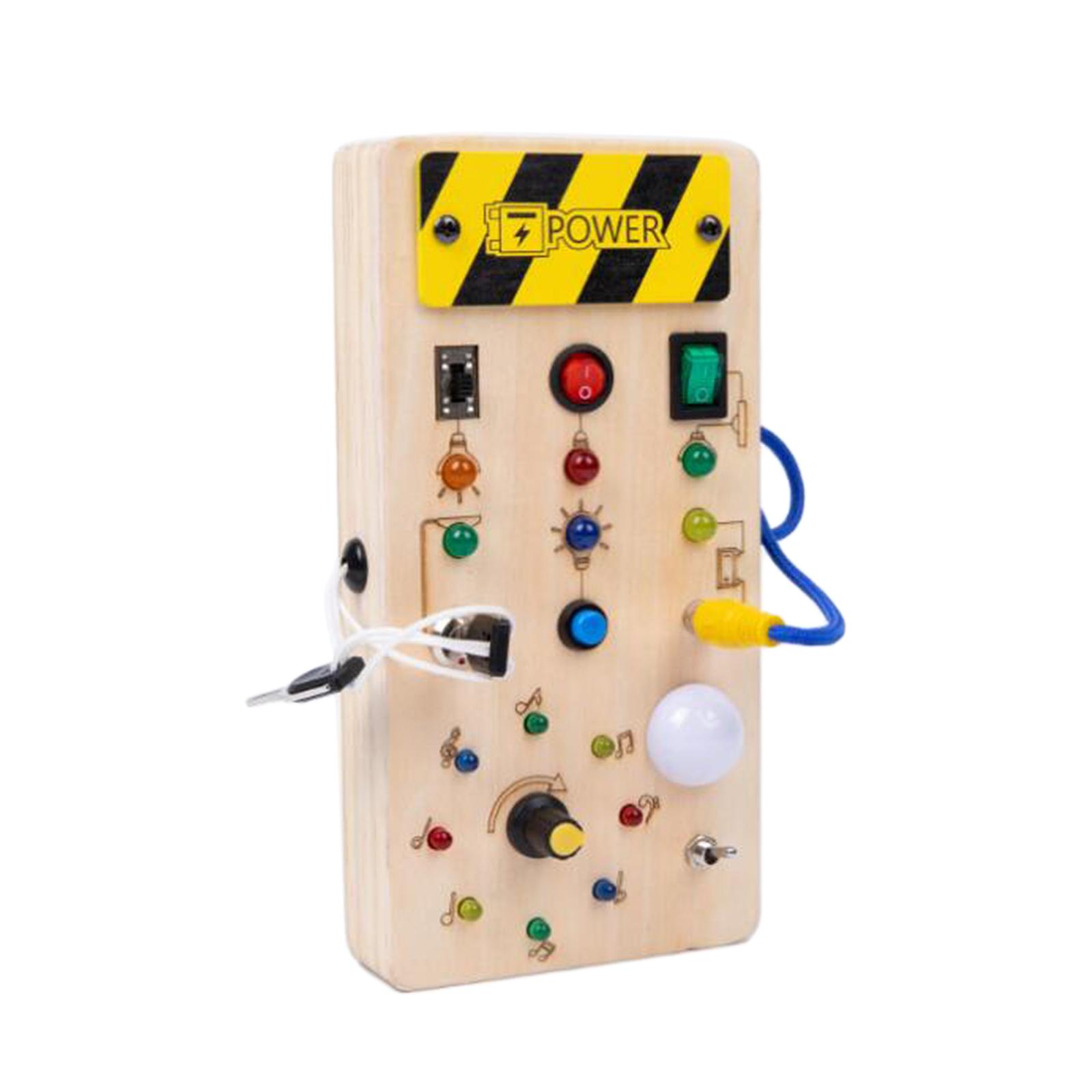 Tavola Sensoriale in Legno con - Montessori Wooden Busy Board Toddler recensione e prezzo