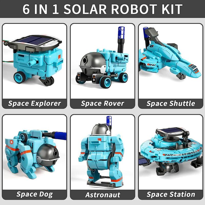 6 In 1 Kit Robot solare giocat - Stem Solar Robot Kit For Kids recensione e prezzo