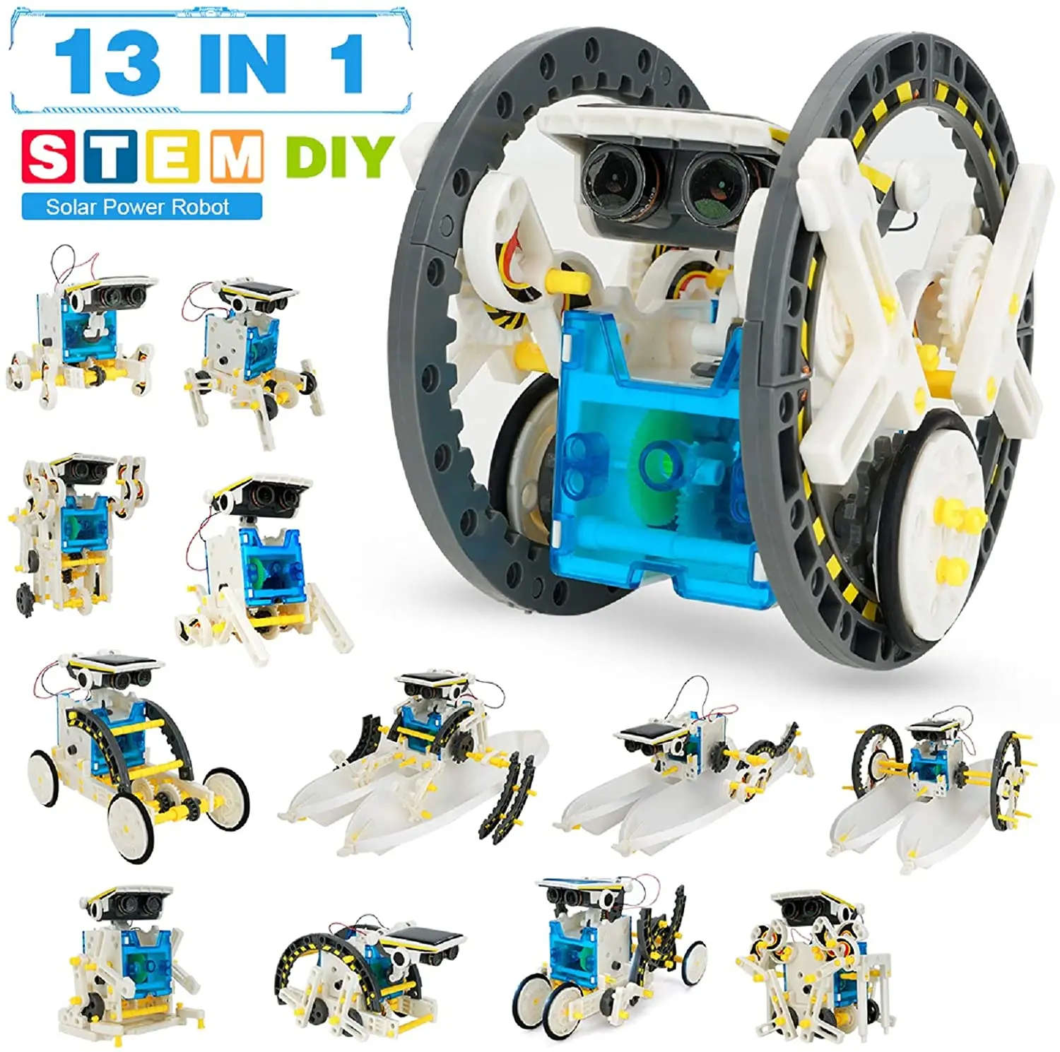 Kit di robot solari Giocattoli - Stem Solar Robot Kit For Kids recensione e prezzo