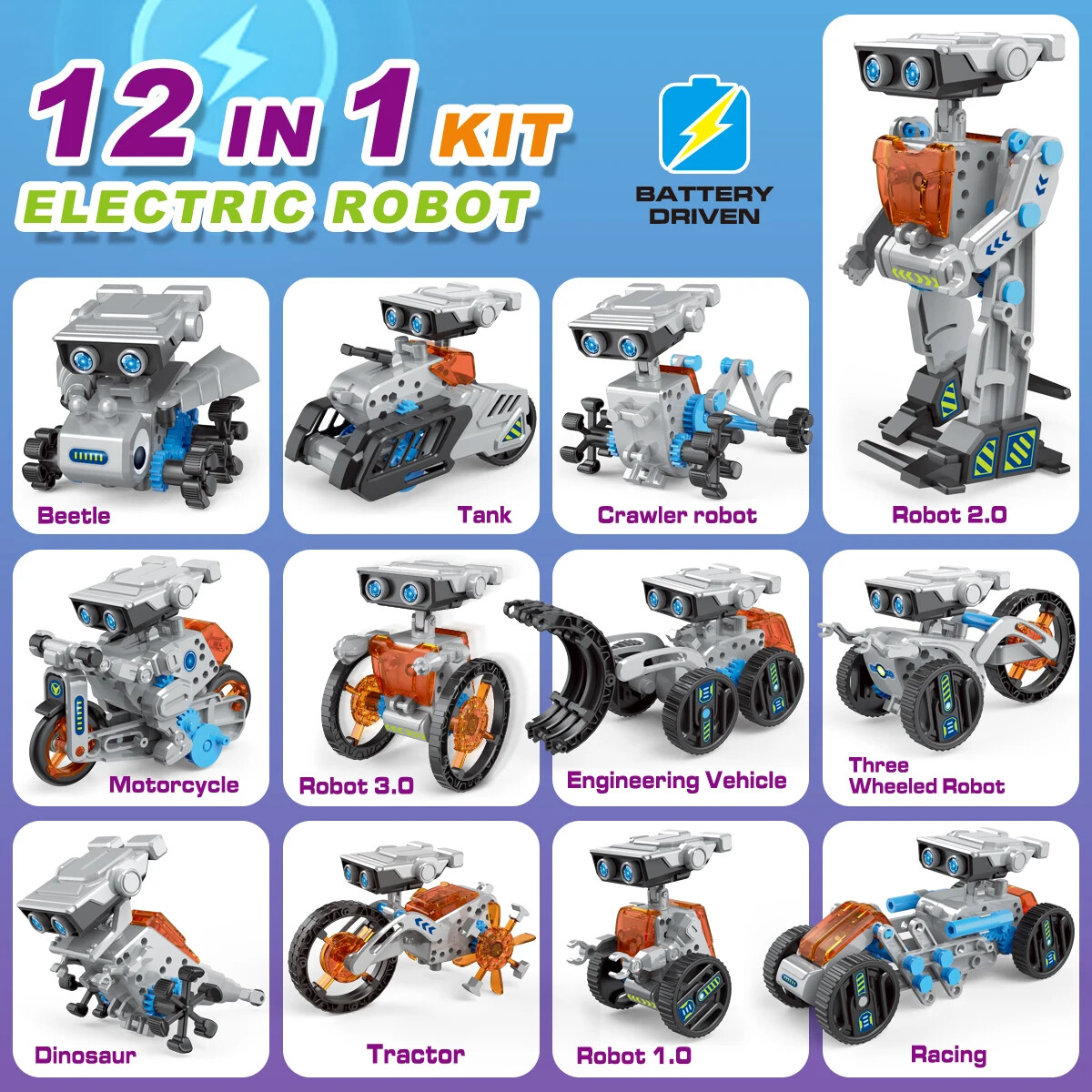Kit Educativo STEM 12-in-1 Rob - Stem Solar Robot Kit For Kids recensione e prezzo