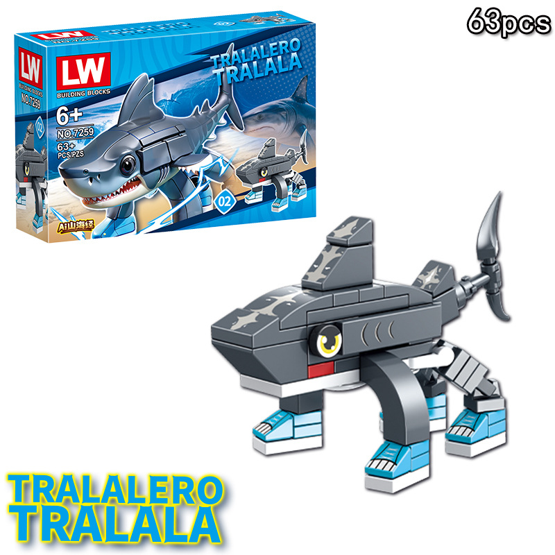 Anime Italian Brainrot Tralale - Anime Action Figure Blind Box recensione e prezzo