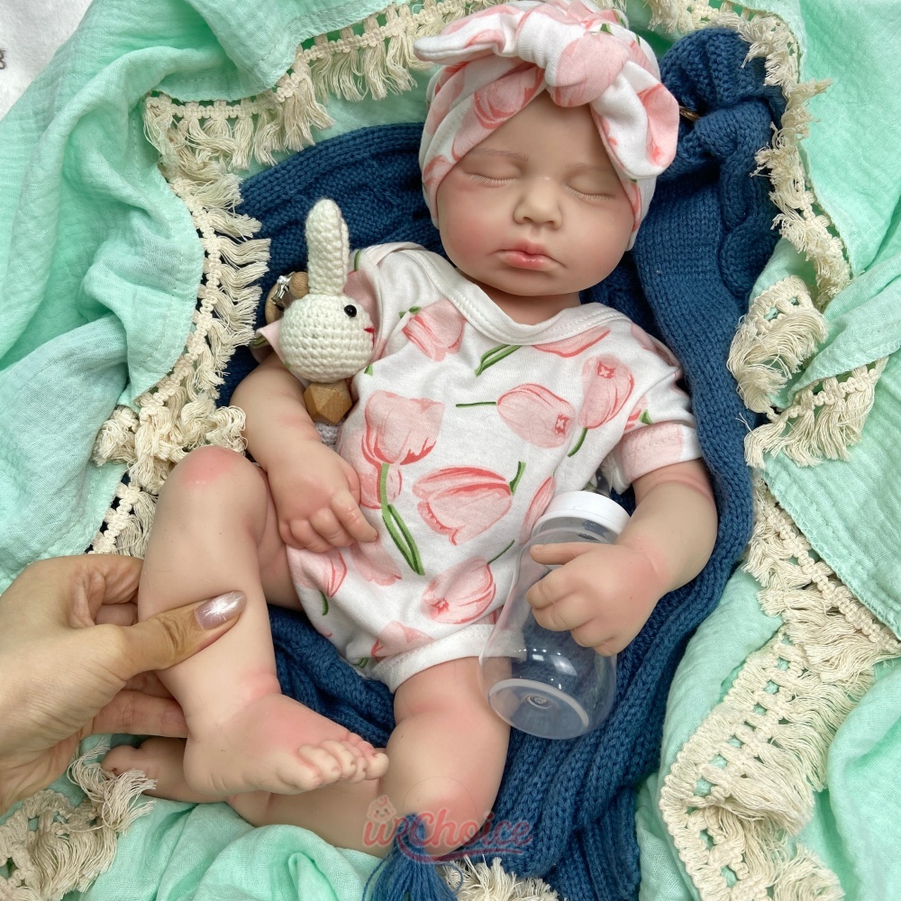 Bambola Reborn in Silicone da  - Reborn Baby Doll Silicone Realistic recensione e prezzo