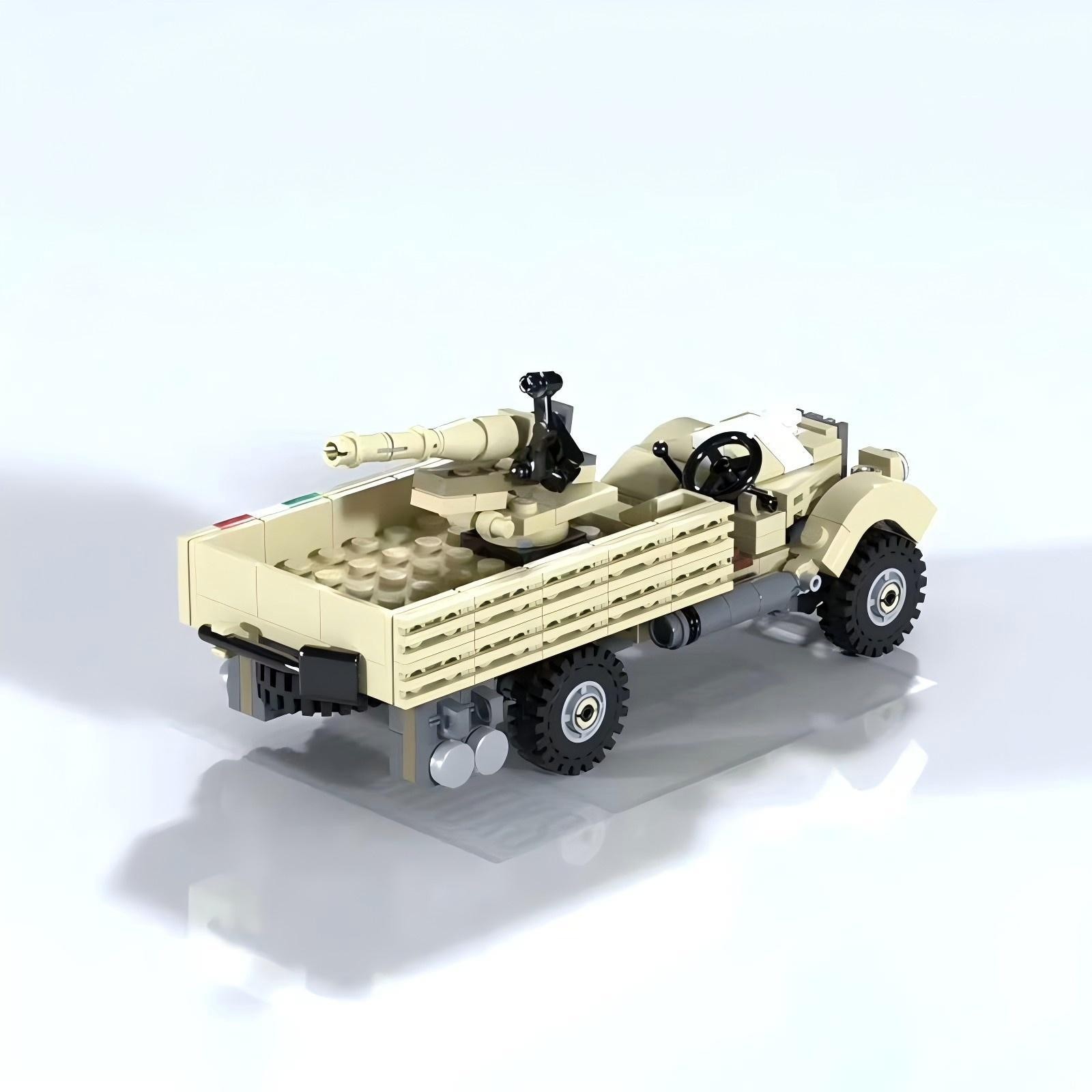 MOC Serie Militare Italiano M1 - Lego Compatible Military Tank recensione e prezzo