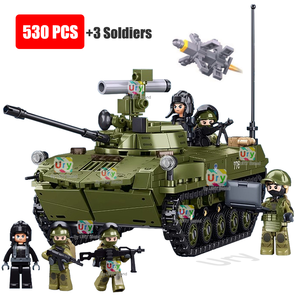 Set di Blocchi da Costruzione  - Lego Compatible Military Tank recensione e prezzo