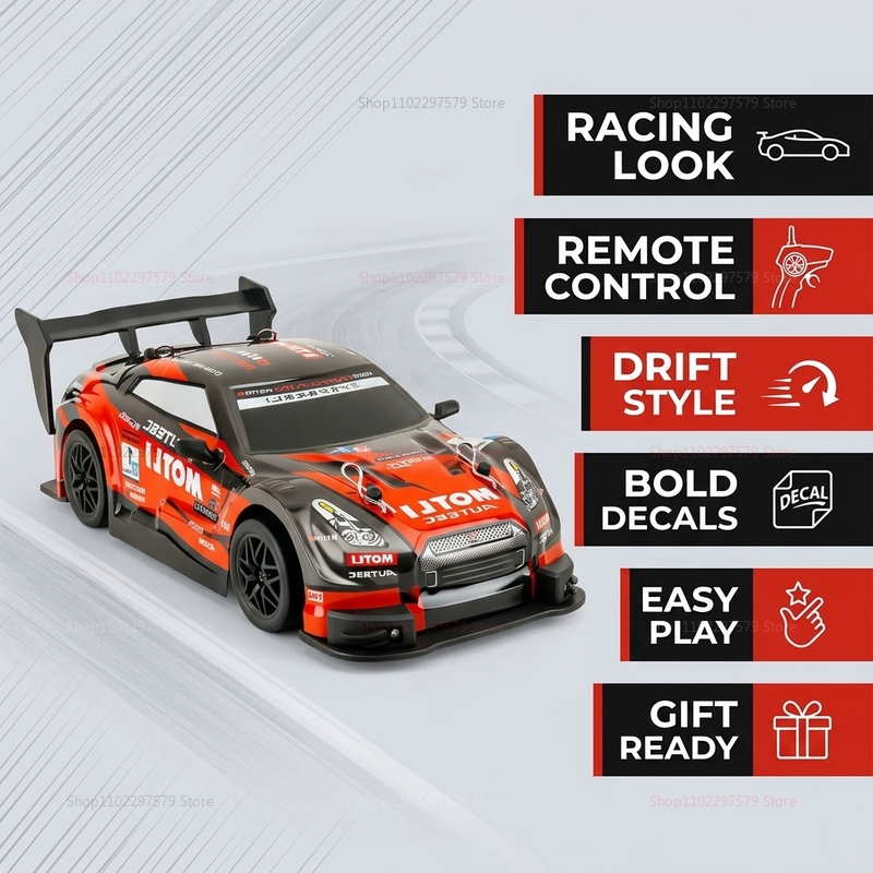 Auto da Corsa Telecomandata 4W - Rc Drift Car 1 24 Scale 4Wd recensione e prezzo