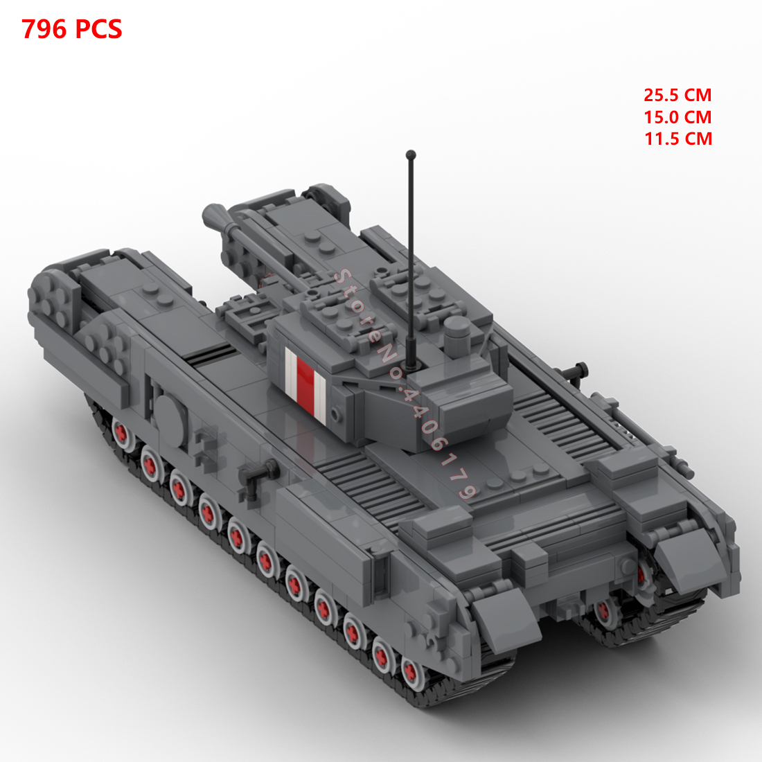 Hot military WWII regno unito  - Lego Compatible Military Tank recensione e prezzo