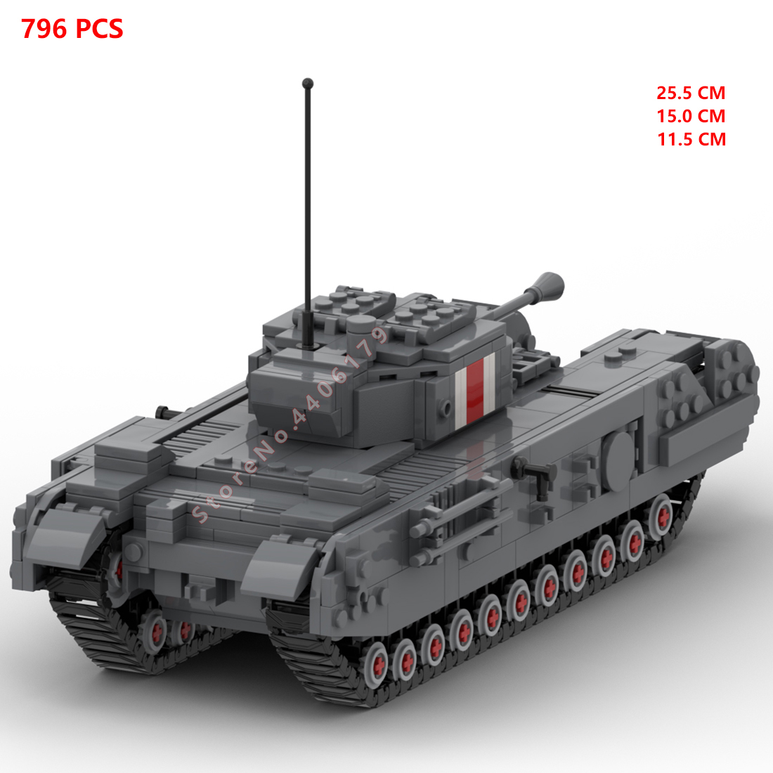Hot military WWII regno unito  - Lego Compatible Military Tank recensione e prezzo
