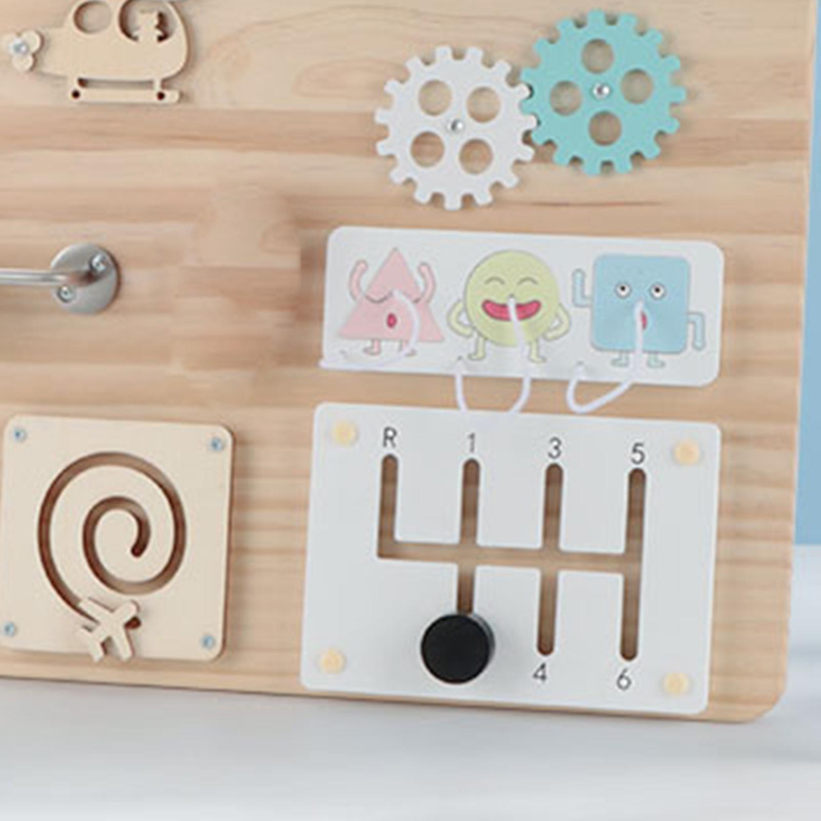 Tavola Sensoriale in Legno, Ac - Montessori Wooden Busy Board Toddler recensione e prezzo