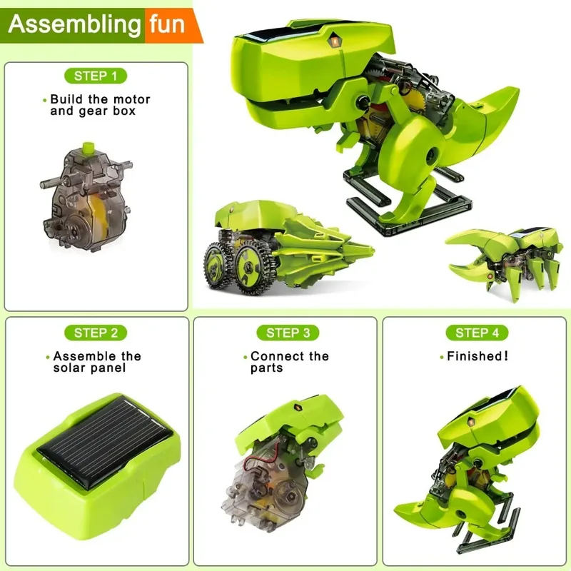 Kit Robot Solare 3-in-1, Gioca - Stem Solar Robot Kit For Kids recensione e prezzo