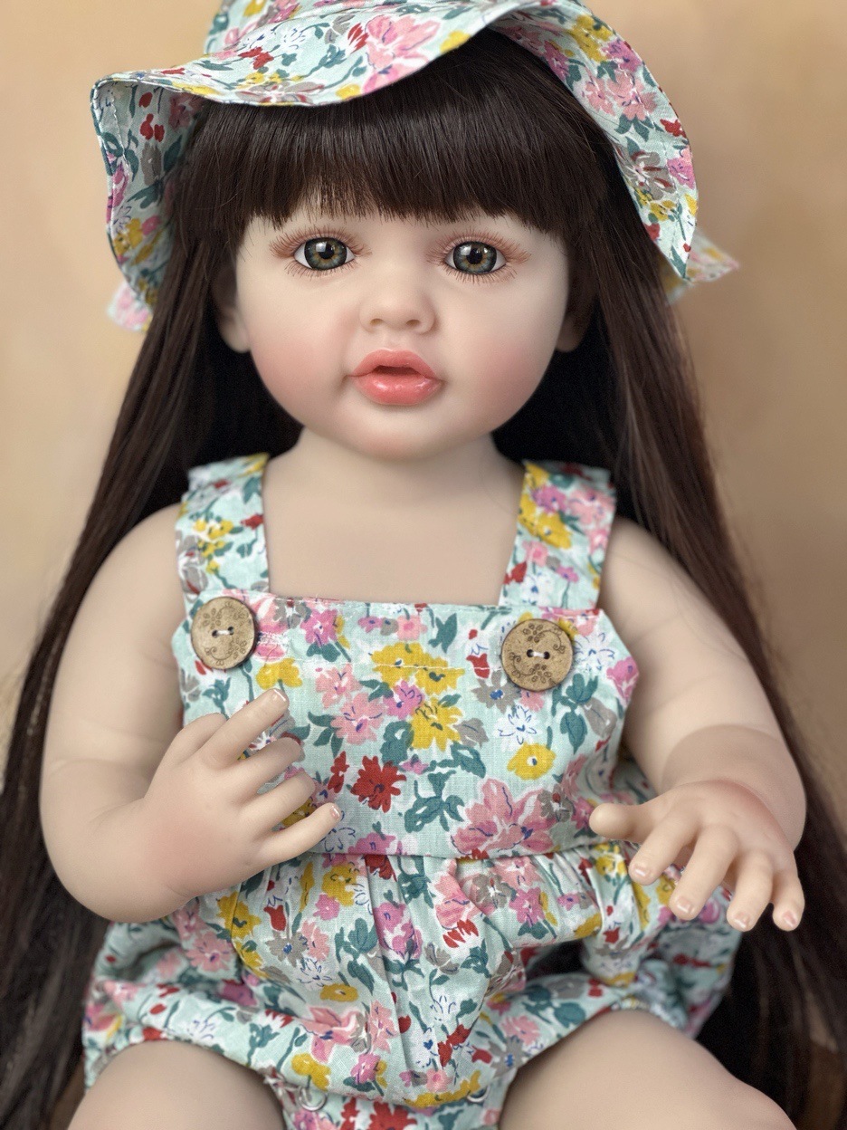 22 pollici coccoloso tutto il  - Reborn Baby Doll Silicone Realistic recensione e prezzo