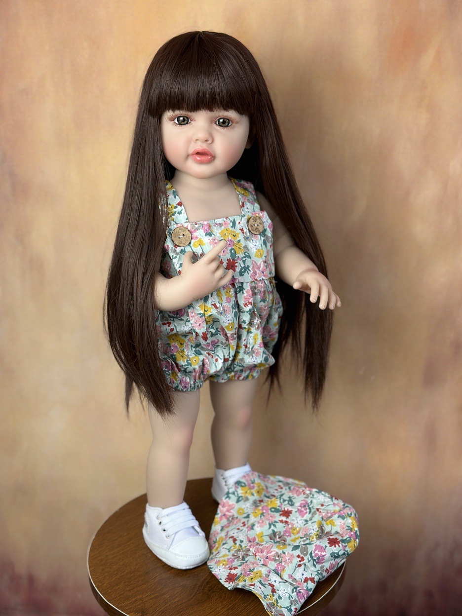22 pollici coccoloso tutto il  - Reborn Baby Doll Silicone Realistic recensione e prezzo