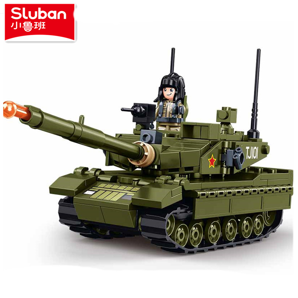 Sluban 183PCS Esercito Carro A - Lego Compatible Military Tank recensione e prezzo