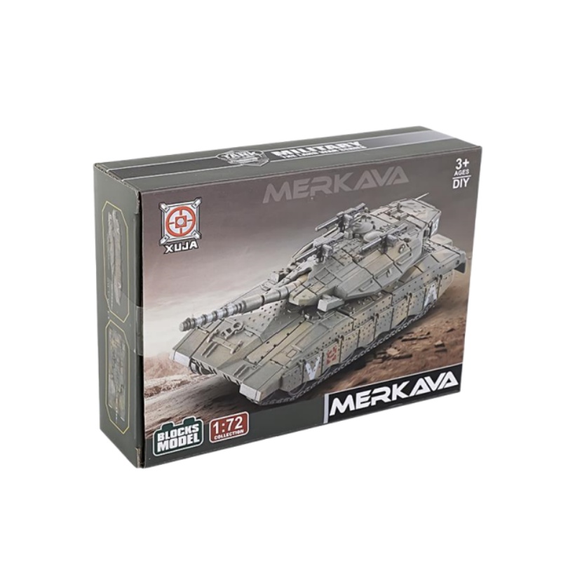 1/72 Israele Merkava Carro Arm - Lego Compatible Military Tank recensione e prezzo