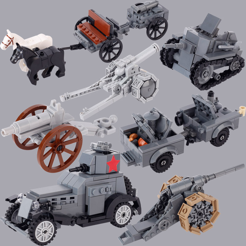 WW1 Carro Armato Militare Ital - Lego Compatible Military Tank recensione e prezzo