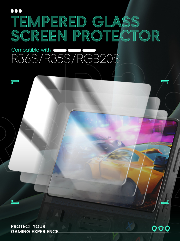 DATA FROG Proteggi schermo in  - Retro Handheld Game Console R36S recensione e prezzo